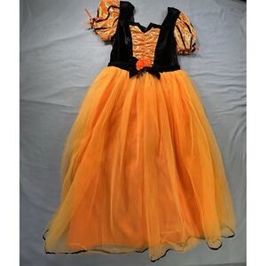 Witch Halloween Costume From‎ Target Girls Medium 8-10 Dress and Hat